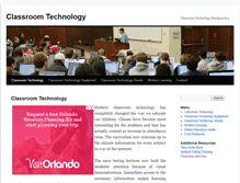 Tablet Screenshot of classroomtechnology.com